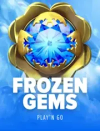 frozen gems slot logo